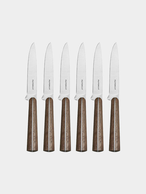 Puiforcat - Silver Plated Steak Knives (Set of 6) -  - ABASK