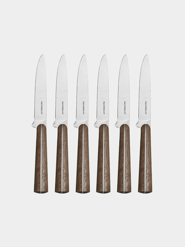 Puiforcat - Silver Plated Steak Knives (Set of 6) -  - ABASK