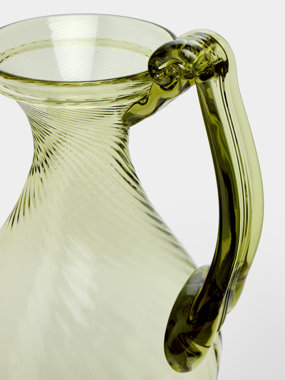 Bollenglass - Hand-Blown Glass Large Jug -  - ABASK