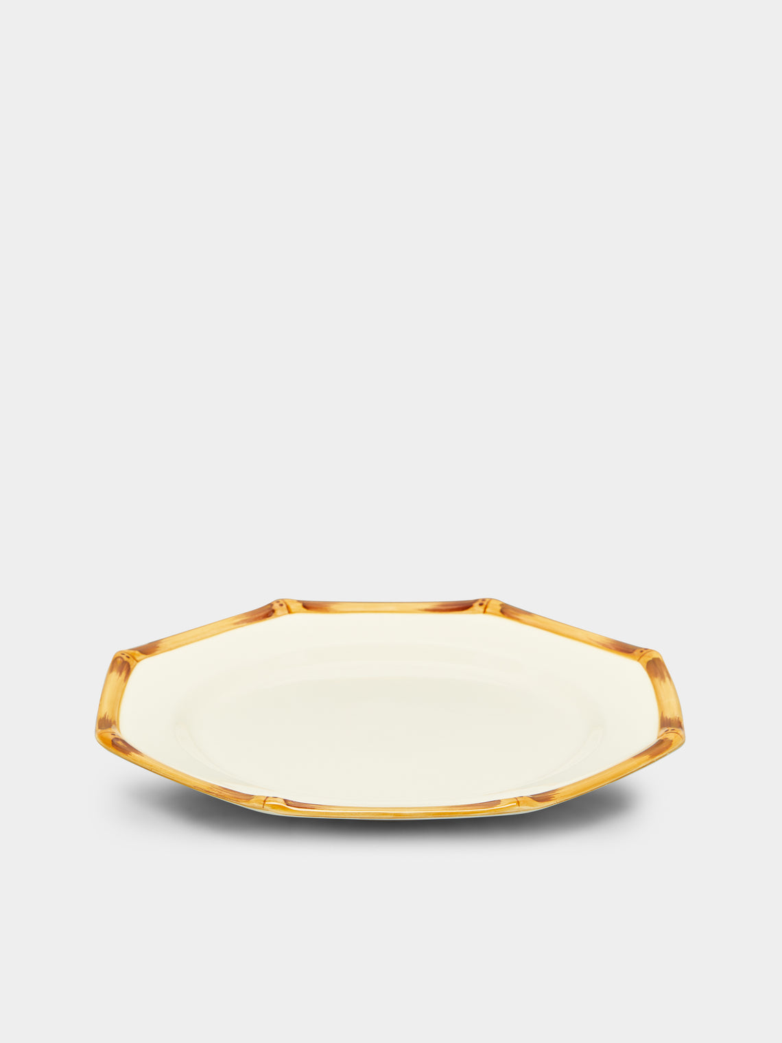 Este Ceramiche - Bamboo Hand-Painted Ceramic Dinner Plates (Set of 4) -  - ABASK