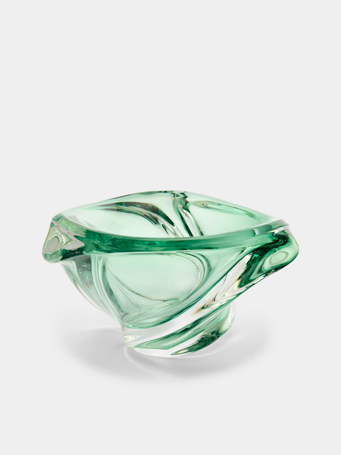 Antique and Vintage - 1950s Val Saint Lambert Crystal Bowl -  - ABASK - 