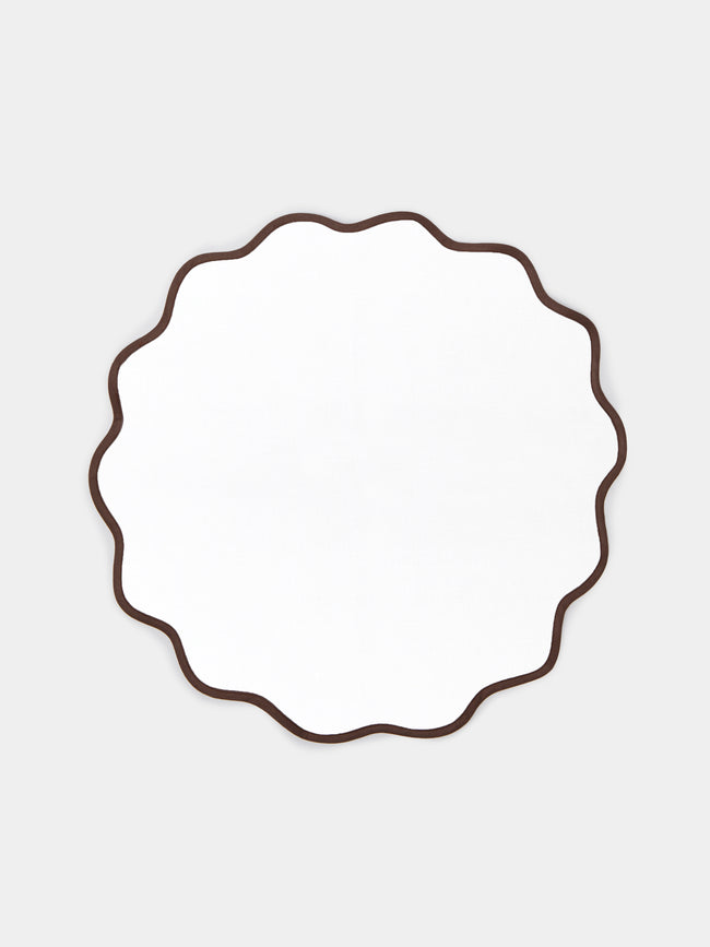 Angela Wickstead - Chiara Scalloped Linen Placemats (Set of 4) -  - ABASK - 