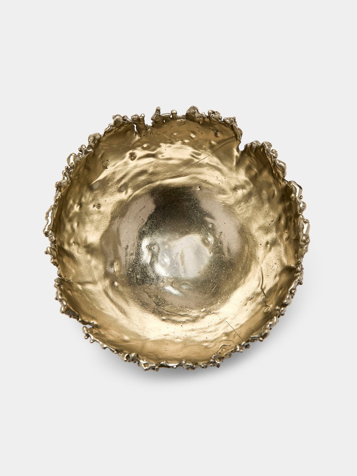 William Guillon - Gravity Hand-Sculpted Bronze Small Bowl -  - ABASK