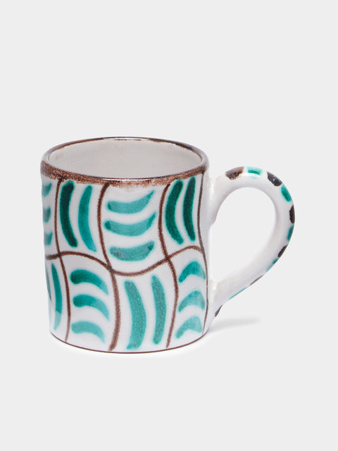 Ceramica Pinto - Vietri Hand-Painted Ceramic Mugs (Set of 4) -  - ABASK - 