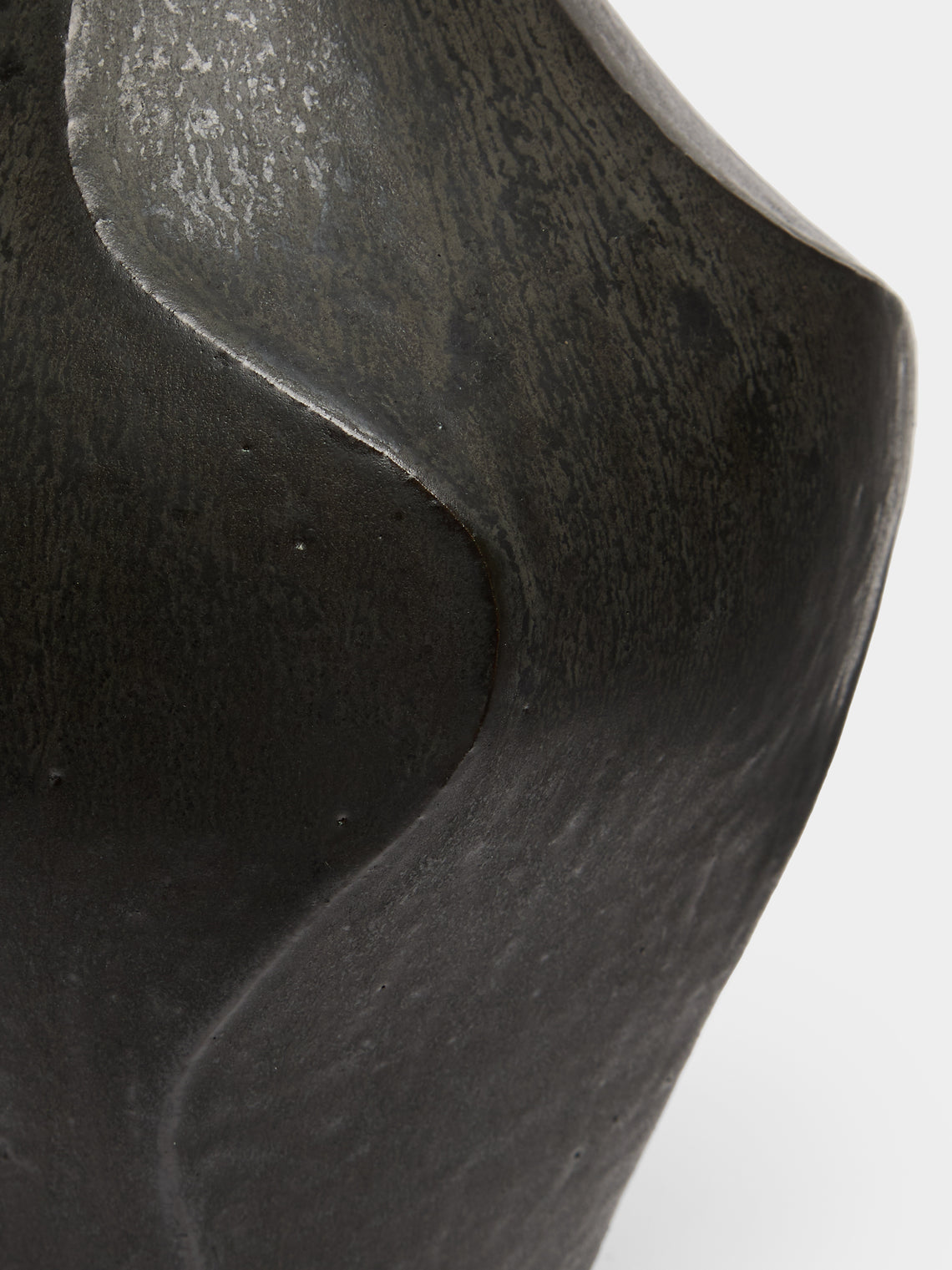 Lee Song-am - Black Clay Vase -  - ABASK