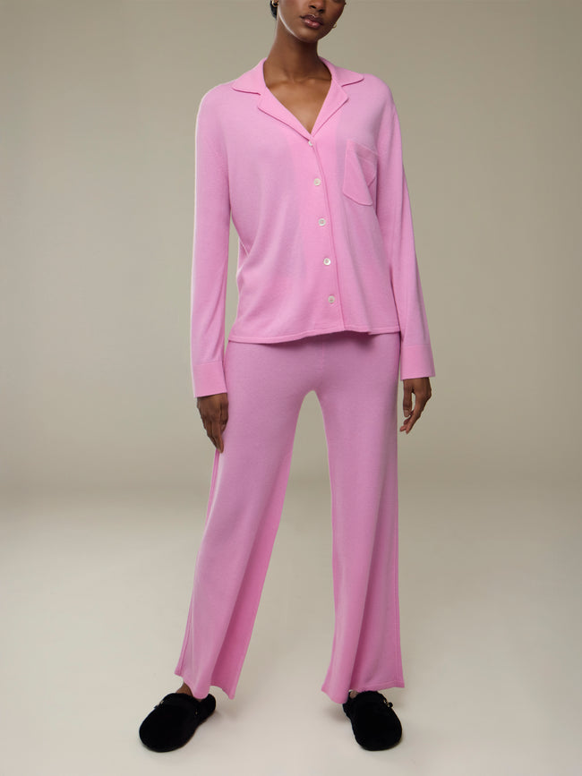 Arch4 - Dorchester Baby Goat Cashmere Pyjama Set -  - ABASK