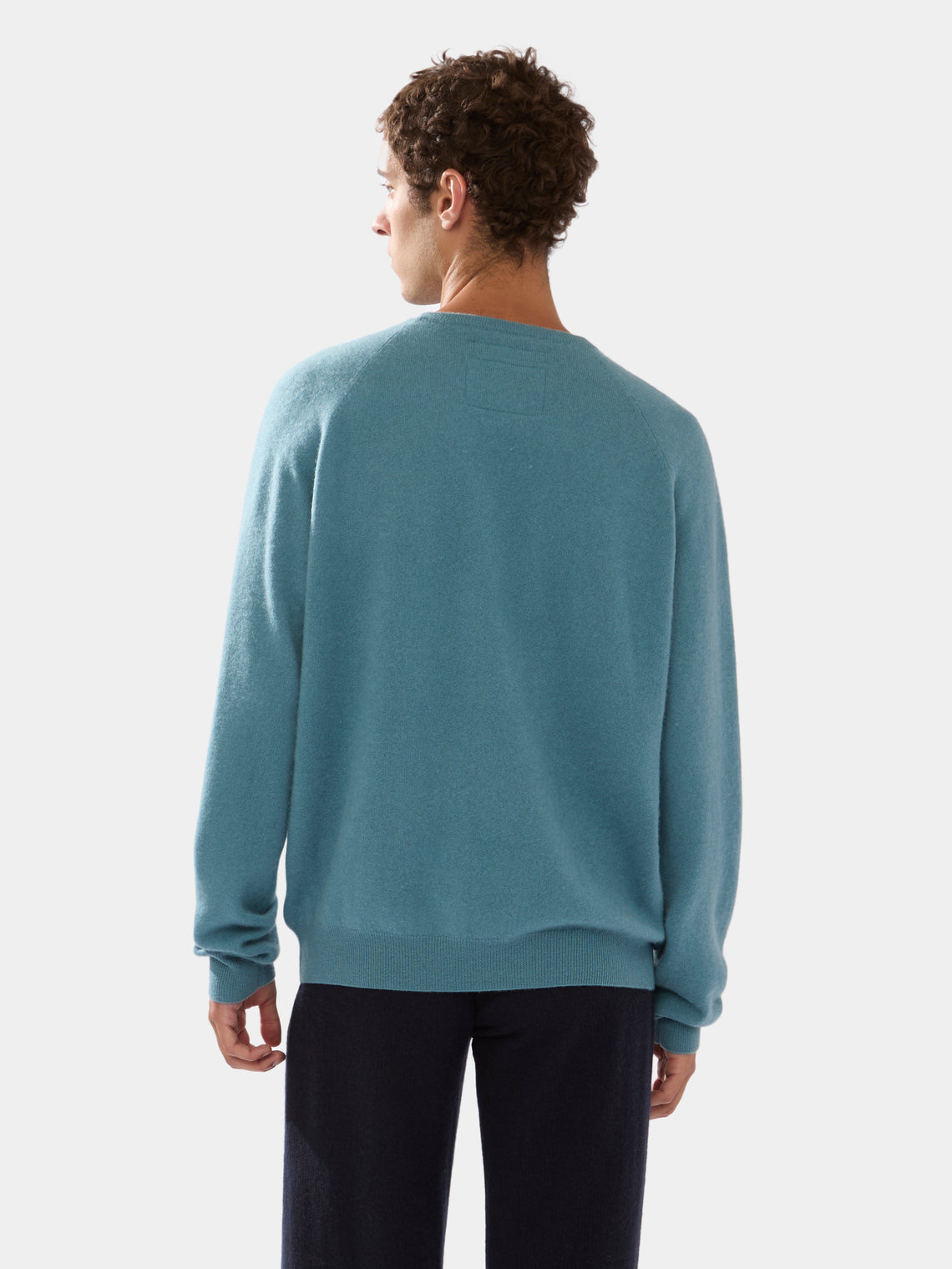 Frenckenberger - Cashmere R-Neck Boyfriend Sweater -  - ABASK