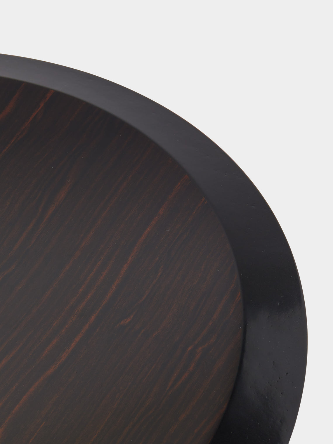 Mori Kougei - Ebony Wood Circular Placemats (Set of 2) -  - ABASK