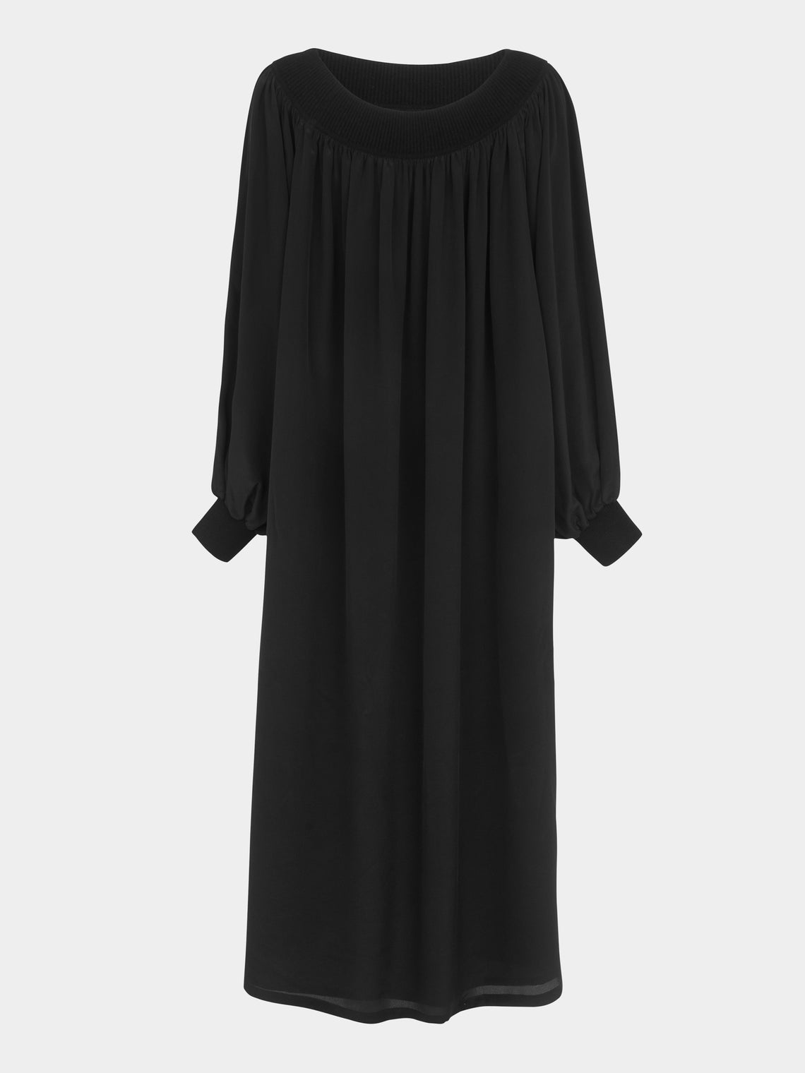 Ryan Roche - Silk and Cashmere Long Dress -  - ABASK