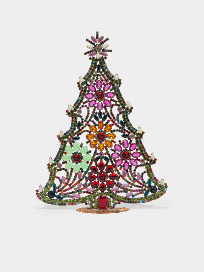 Antique and Vintage - 1930s Czech Jewelled Large Christmas Tree -  - ABASK - 