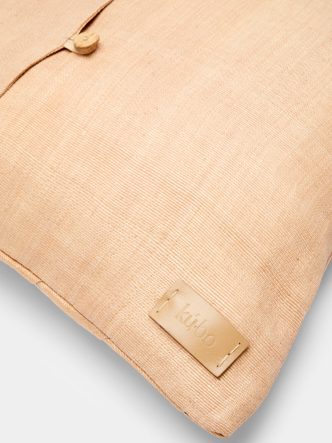 KUBO Curated - Cross Panel Weave Palm Cushion -  - ABASK