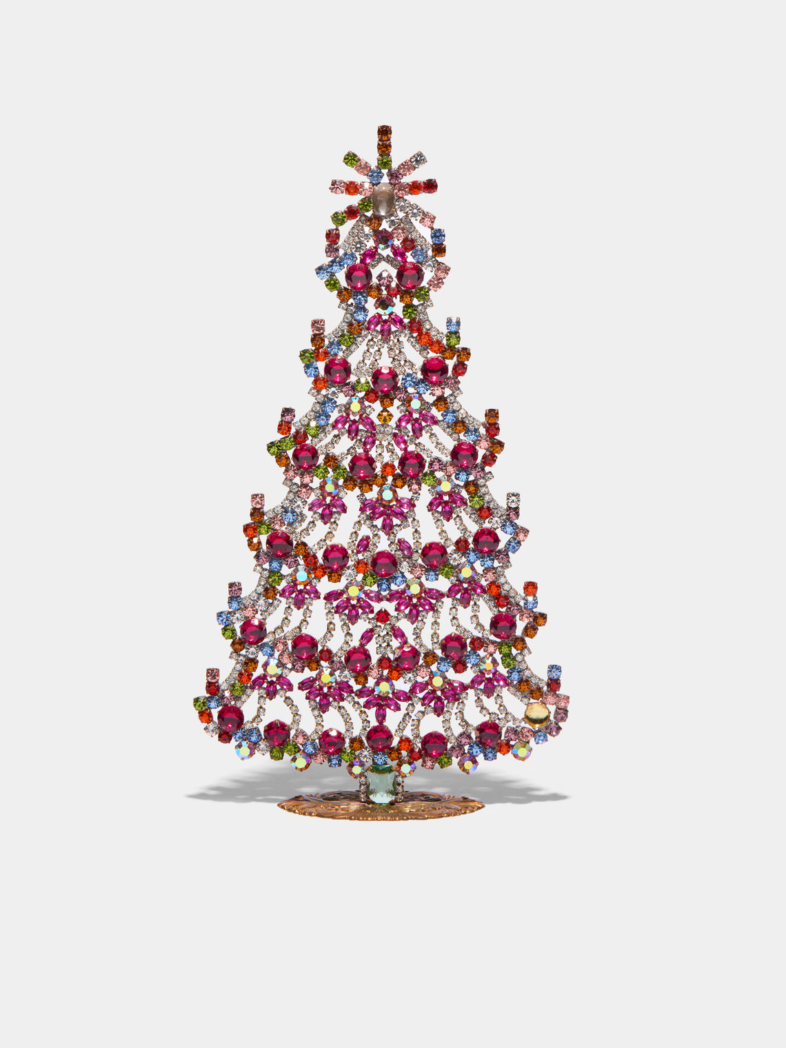 Antique and Vintage - 1930s Czech Jewelled Large Christmas Tree -  - ABASK - 