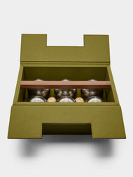 Giobagnara - Leather Outdoor Boules Set -  - ABASK - 