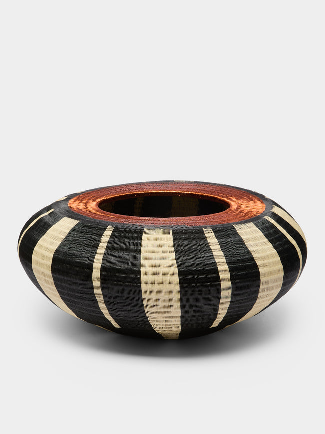 CasaLatina - Rayas Handwoven Werregue Palm Basket -  - ABASK - 