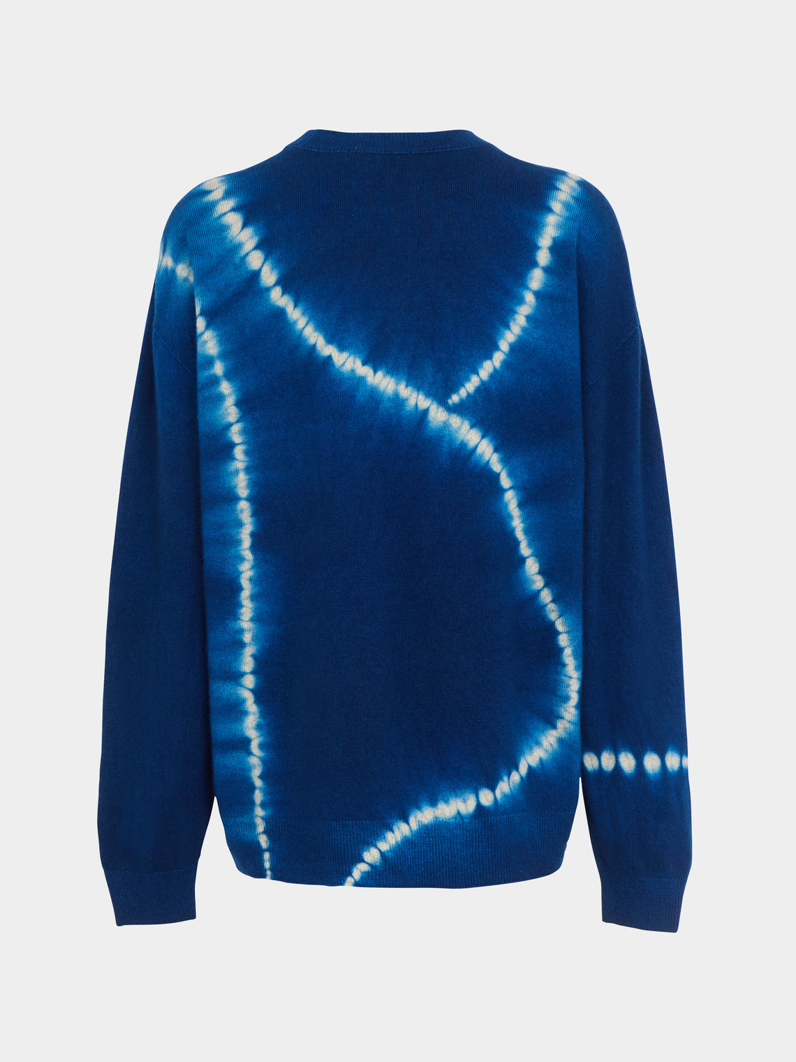 Suzusan - Shibori Cashmere Seamless Wide Crew-Neck Sweater | Size: S -  - ABASK