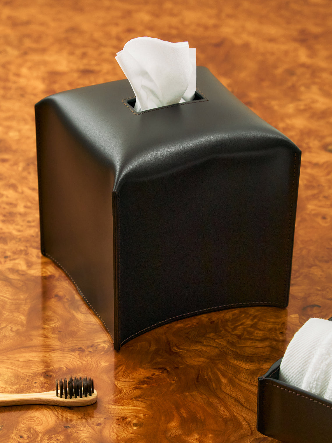 Decor Walther - Leather Tissue Box -  - ABASK