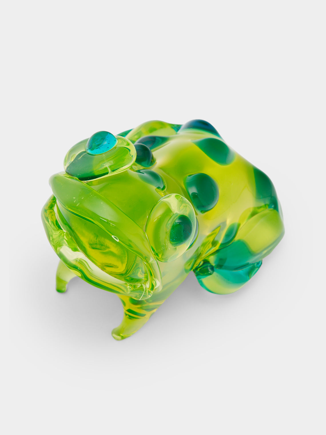 Antique and Vintage - 1960s Antonio da Ros Glass Frog Sculpture -  - ABASK