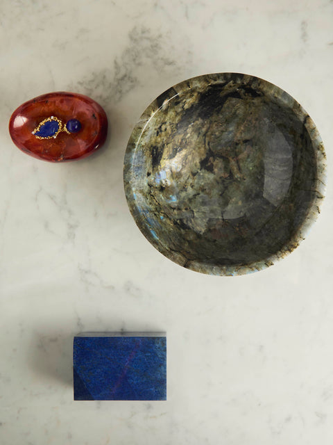 Jia Jia - Labradorite Round Bowl -  - ABASK