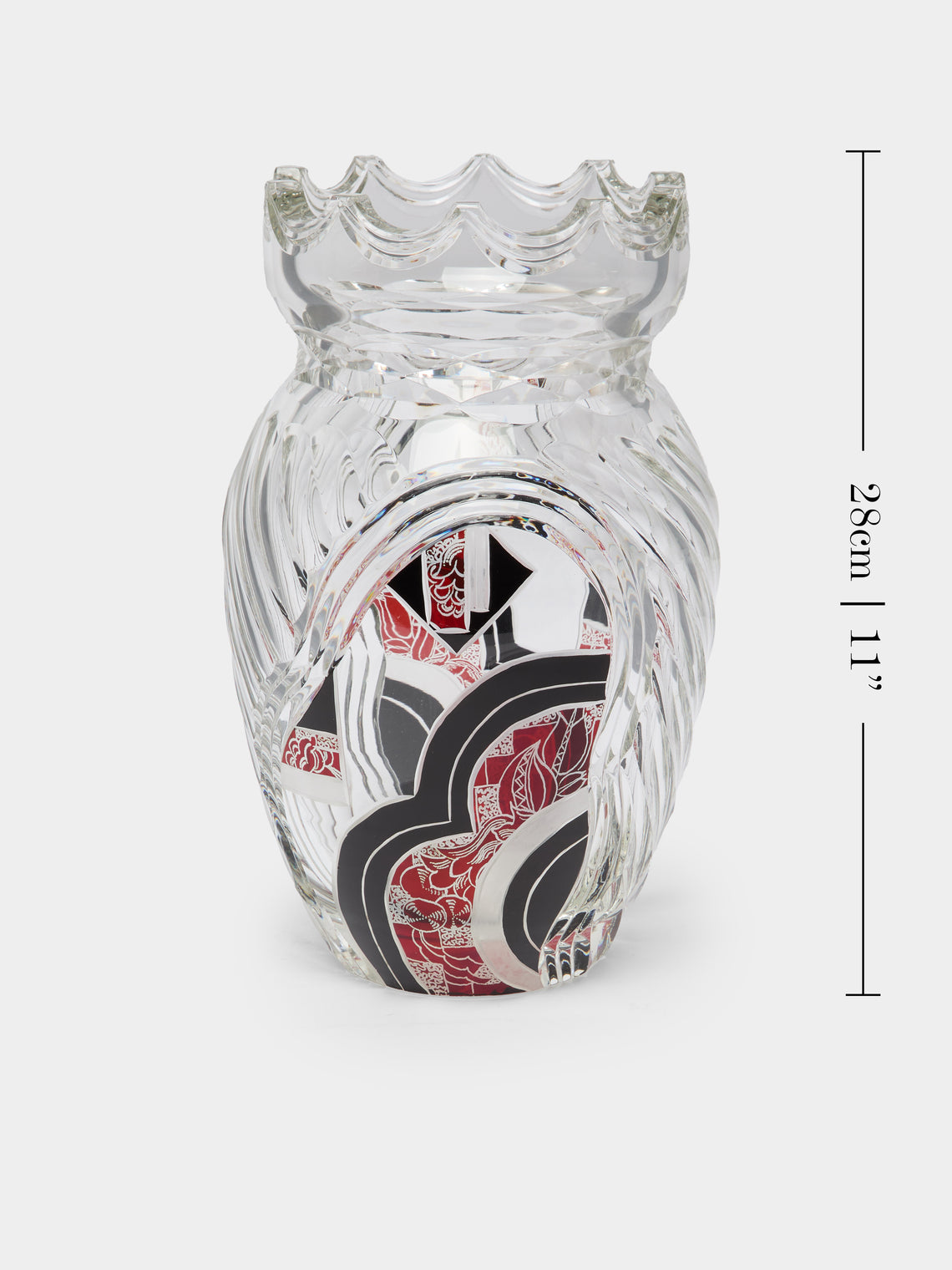 Antique and Vintage - 1930s Karl Palda Cut Crystal Vase -  - ABASK