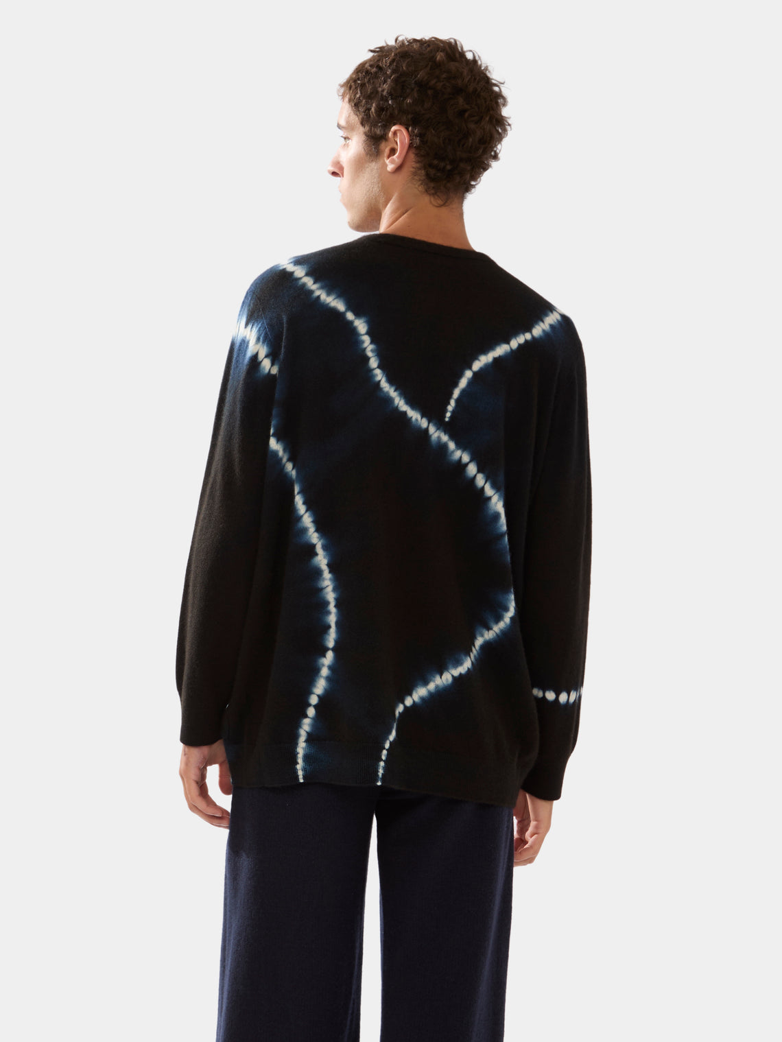 Suzusan - Shibori Cashmere Seamless Wide Cardigan -  - ABASK