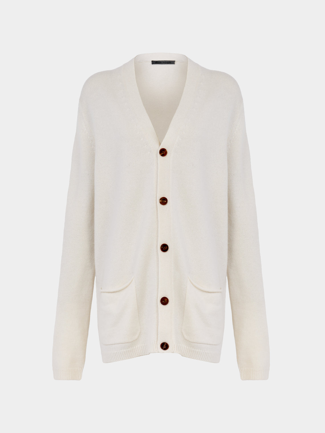 Denis Colomb - Cashmere Boyfriend Cardigan | Size: S -  - ABASK - 