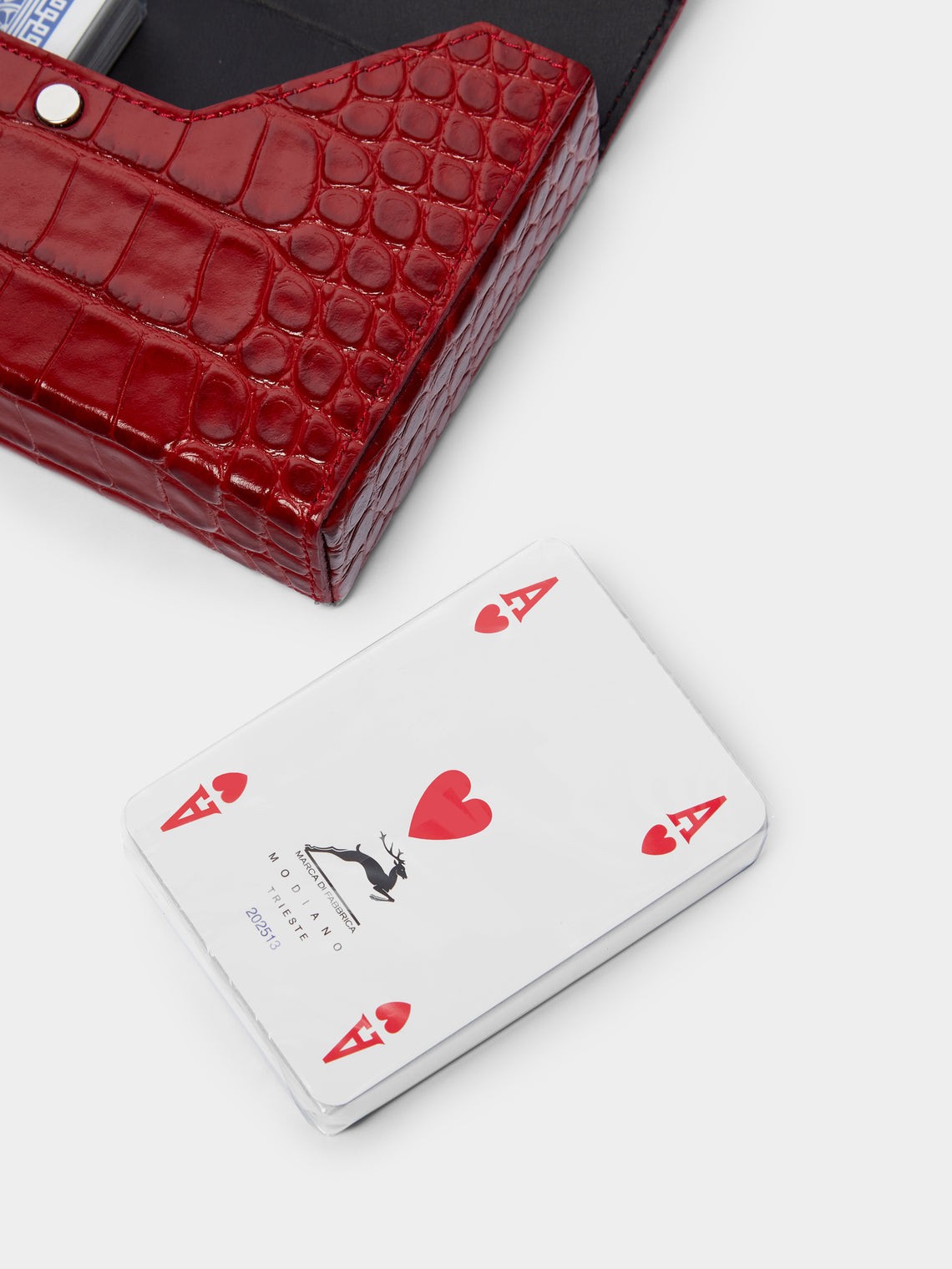 Renzo Romagnoli - Leather Playing Cards Set -  - ABASK