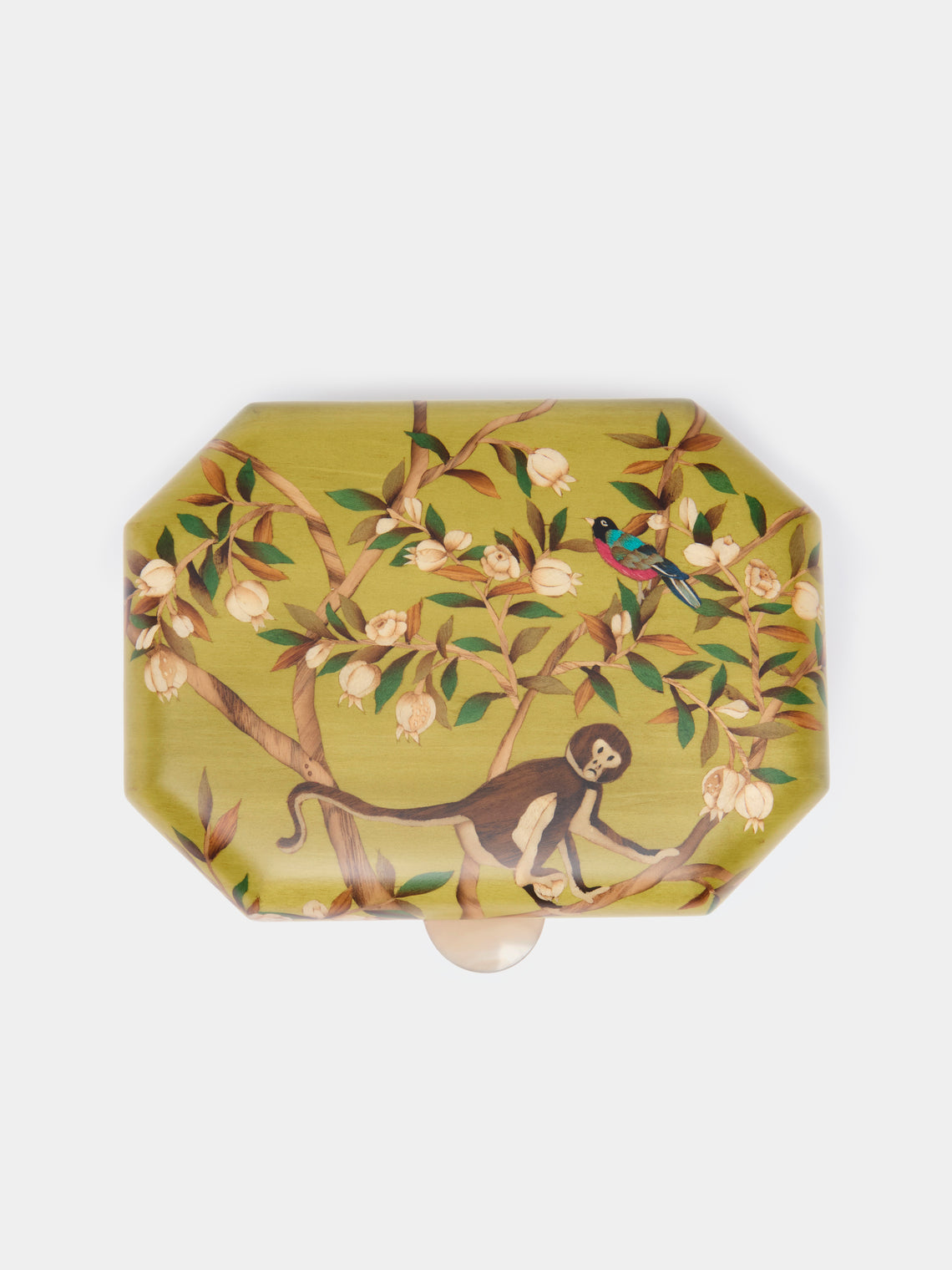 Silvia Furmanovich - Monkeys Marquetry Wood Jewellery Box -  - ABASK