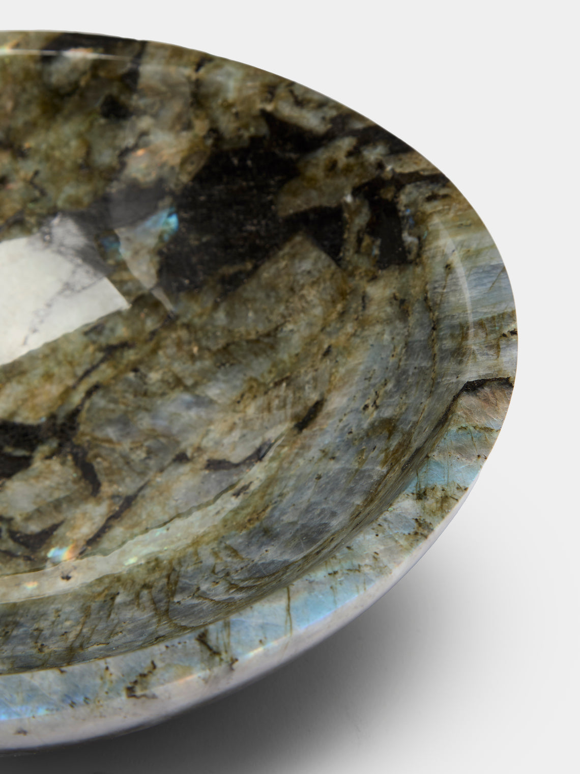 Jia Jia - Labradorite Round Bowl -  - ABASK