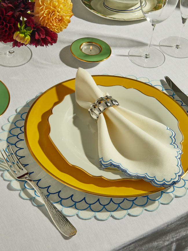 Augarten - Belvedere Hand-Painted Porcelain Dinner Plate -  - ABASK