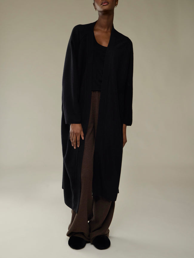 Dusan - Cashmere Long  Cardigan | One Size -  - ABASK