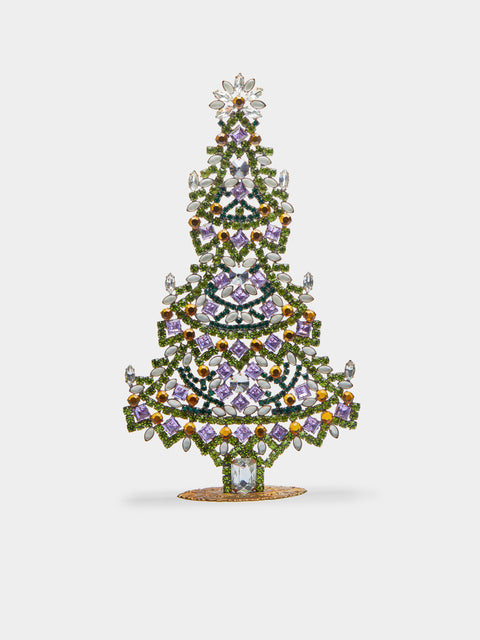 Antique and Vintage - 1930s Czech Jewelled Large Christmas Tree -  - ABASK - 