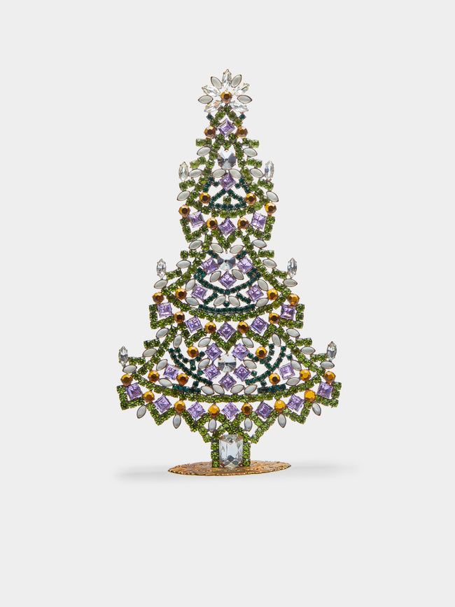 Antique and Vintage - 1930s Czech Jewelled Large Christmas Tree -  - ABASK - 