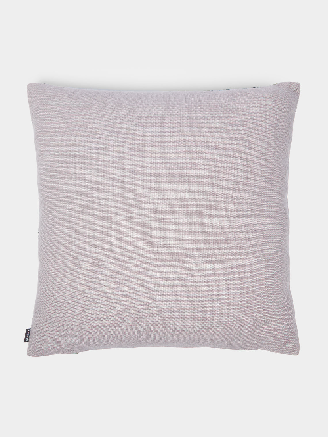 Kissweh - Rima Hand-Embroidered Cotton Cushion -  - ABASK