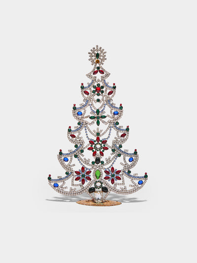 Antique and Vintage - 1930s Czech Jewelled Large Christmas Tree -  - ABASK - 