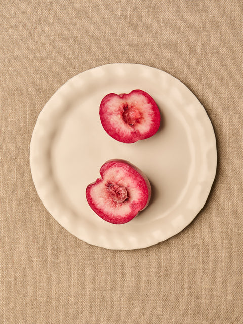 Park Nahye - Hand-Glazed Porcelain Flat Plates (Set of 4) -  - ABASK