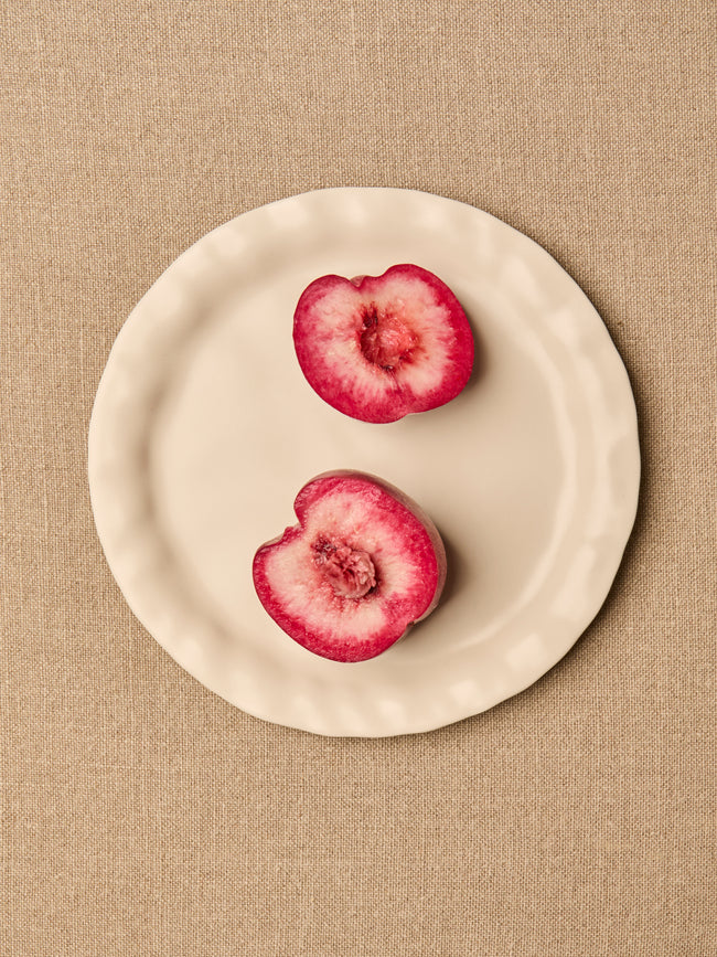 Park Nahye - Hand-Glazed Porcelain Flat Plates (Set of 4) -  - ABASK