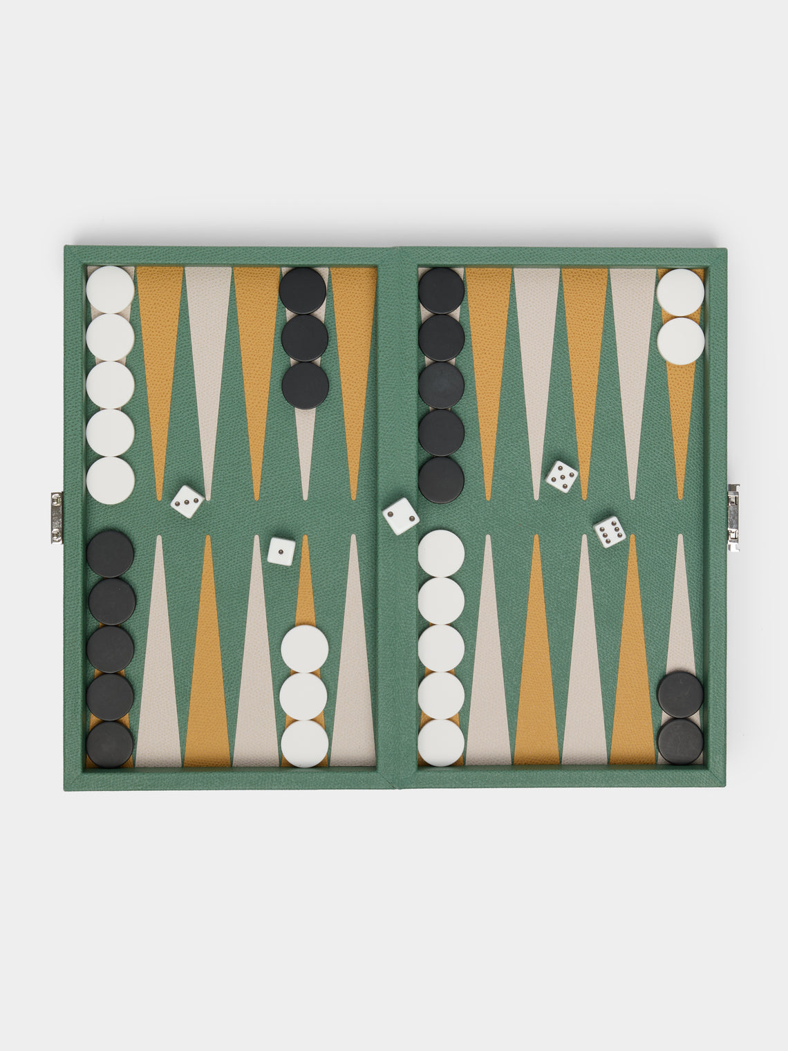 Giobagnara - Phileas Wood Miniature Travel Backgammon Set -  - ABASK - 