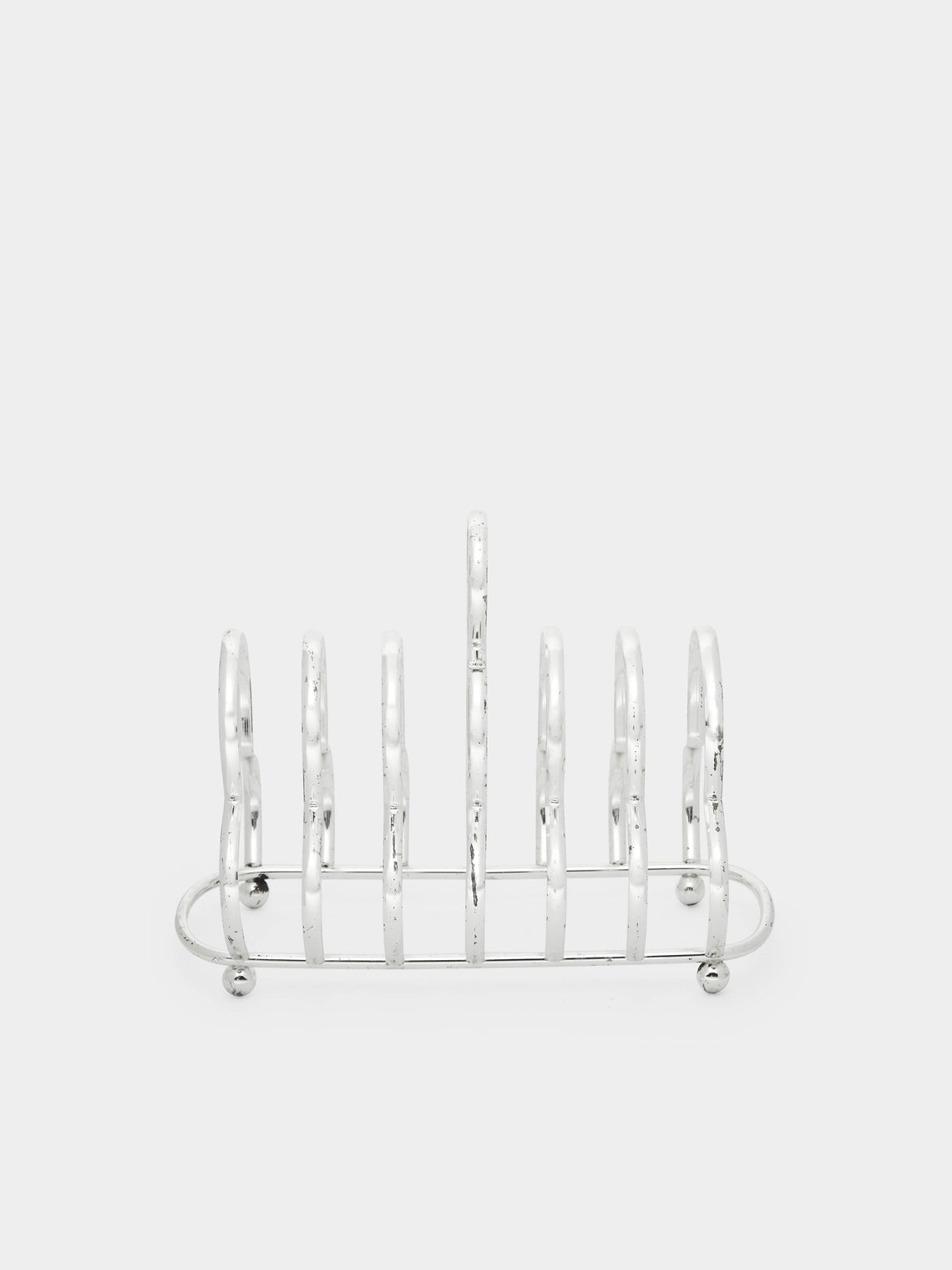Antique and Vintage - 1900s Silver-Plated Toast Rack -  - ABASK