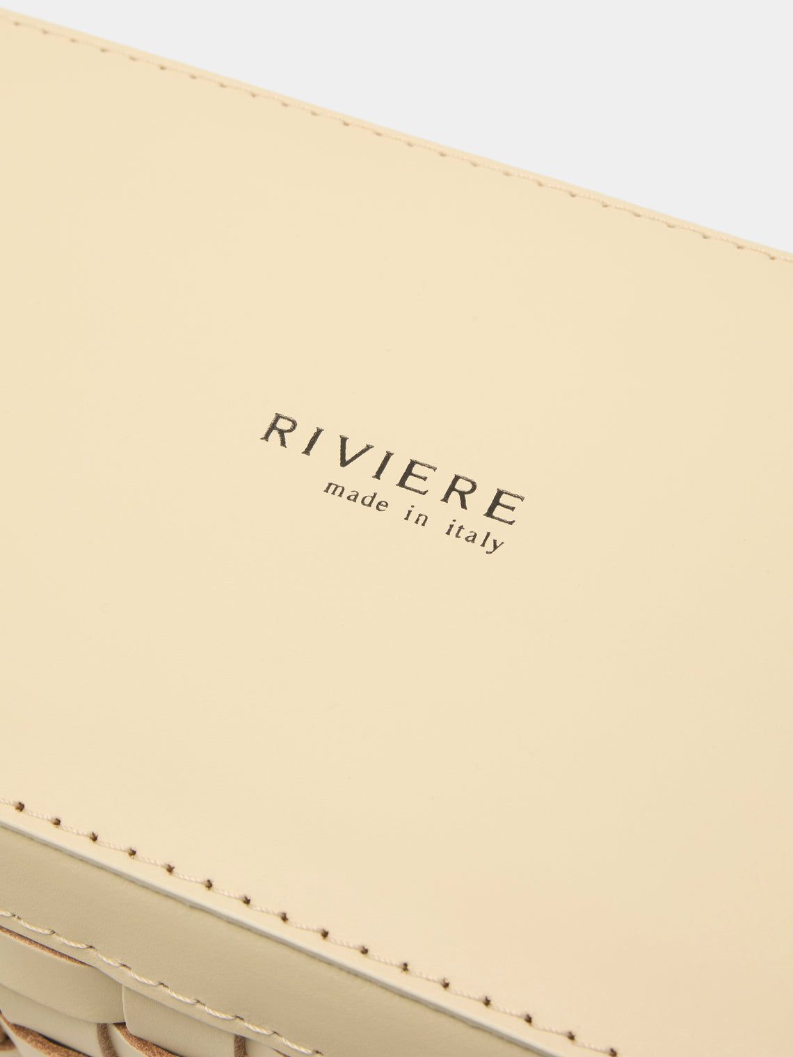 Riviere - Woven Leather Towel Tray -  - ABASK