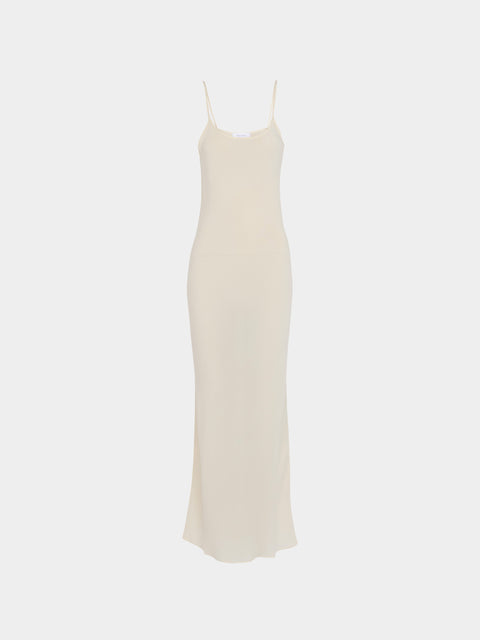 Ryan Roche - Silk Slip Dress | Size: L -  - ABASK - 