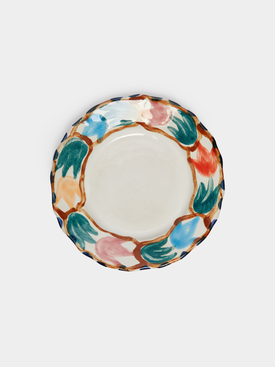Zsuzsanna Nyul - Hand-Painted Small Side Plate -  - ABASK - 