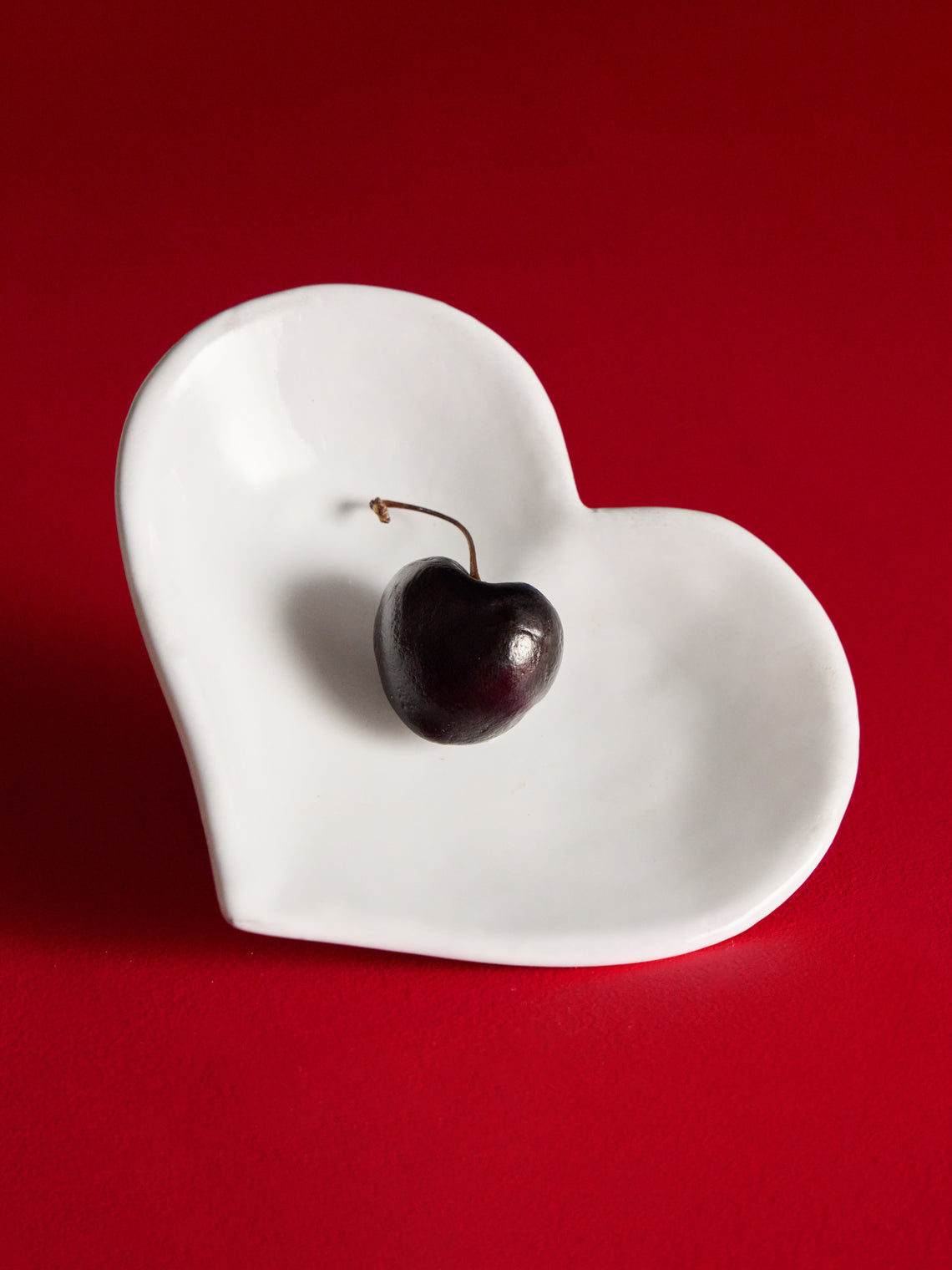 Heart Hand-Glazed Ceramic Dish