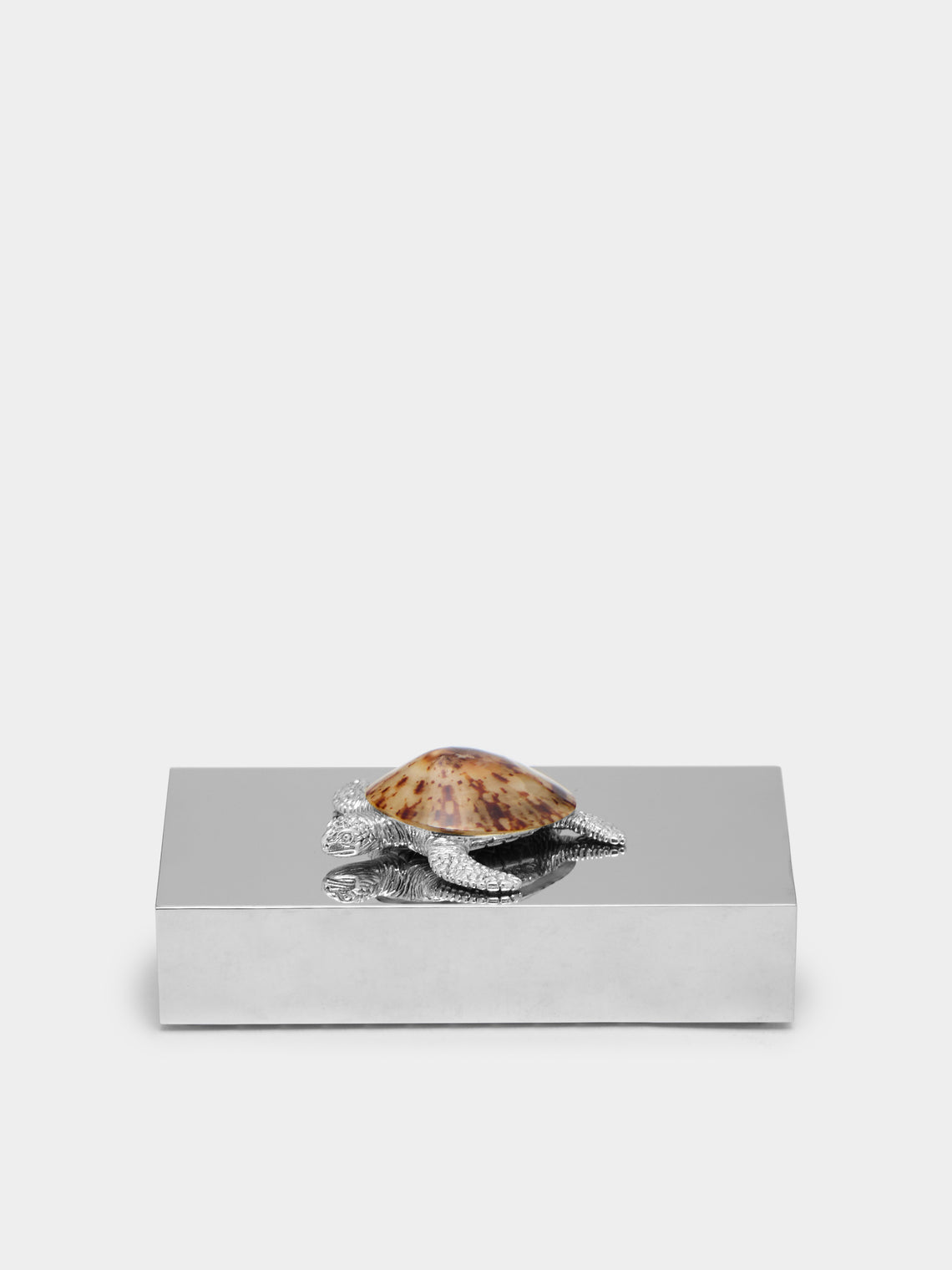 Objet Luxe - Silver-Plated and Shell Matchbox Cover -  - ABASK