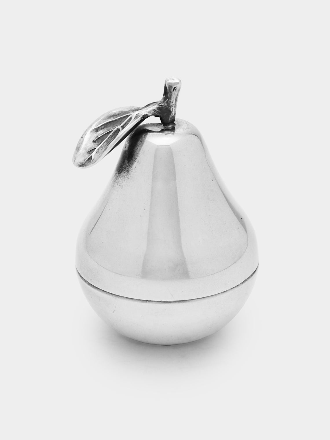 Antique and Vintage - Mid-Century Solid Silver Pear Pot -  - ABASK - 