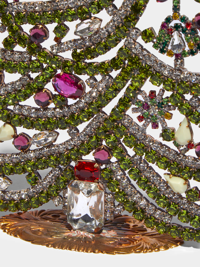 Antique and Vintage - 1930s Czech Jewelled Large Christmas Tree -  - ABASK