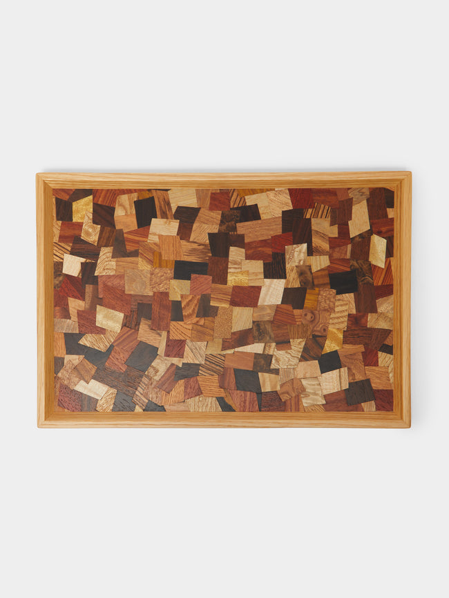 Mori Kougei - Poke Wood Rectangular Tray -  - ABASK - 