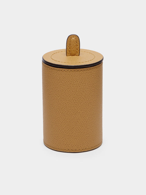 Giobagnara - Leather Cotton Buds Holder -  - ABASK - 