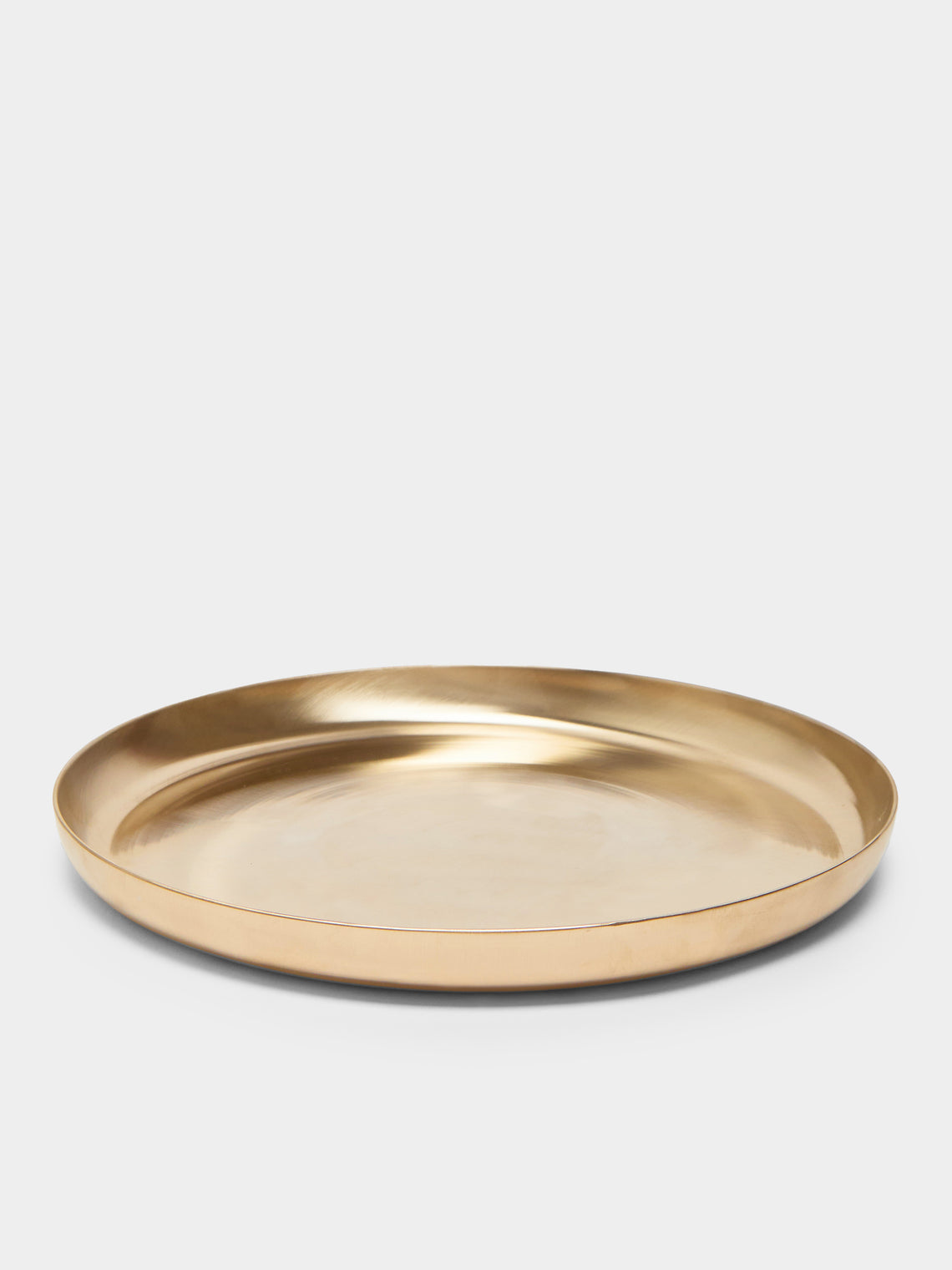 Jong Duk Lee - Bangjia Brass Round Tray -  - ABASK