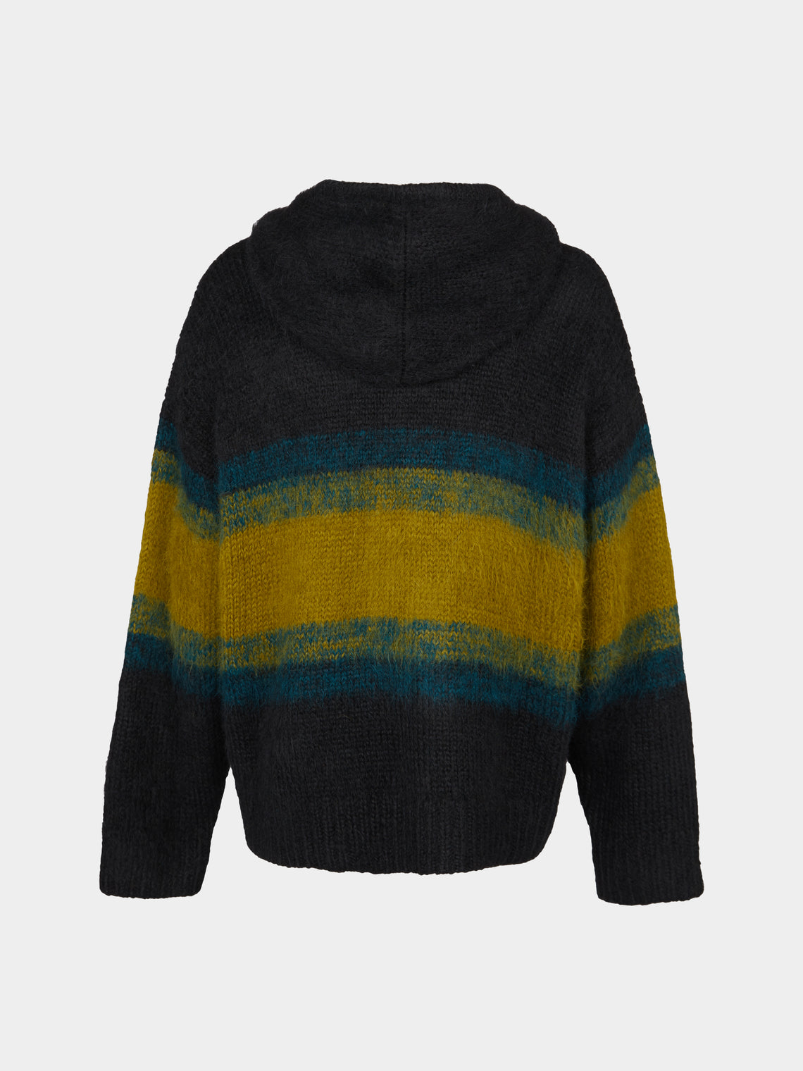 The Elder Statesman - Thistle Shadow Ombré Alpaca-Blend Hoodie | Size: M -  - ABASK