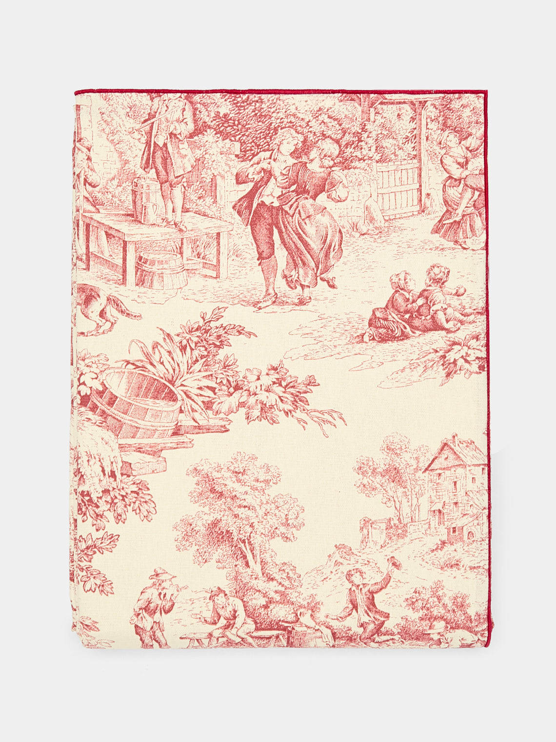 Borgo delle Tovaglie - Toile de Jours Linen Large Rectangular Tablecloth -  - ABASK - 